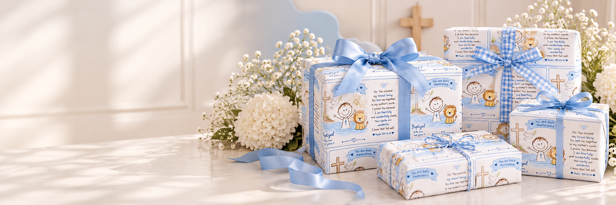 Baptism & Faith Wrapping Paper