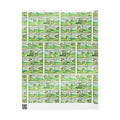 Comic Golf Wrapping Paper — Whimsical Kids Birthday Gift Wrap