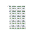 Golf Cart Pattern Golf Towel — Microfiber Club Towel with Grommet & Clip