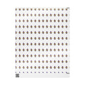 Fleur-de-lis Pattern Wrapping Paper — Purple & Gold Decorative Gift Wrap