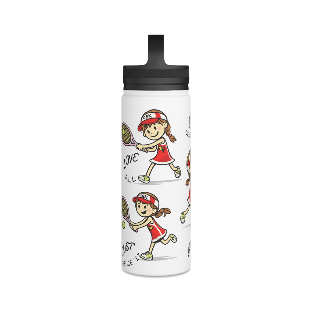 Stainless Steel Water Bottle, Handle Lid