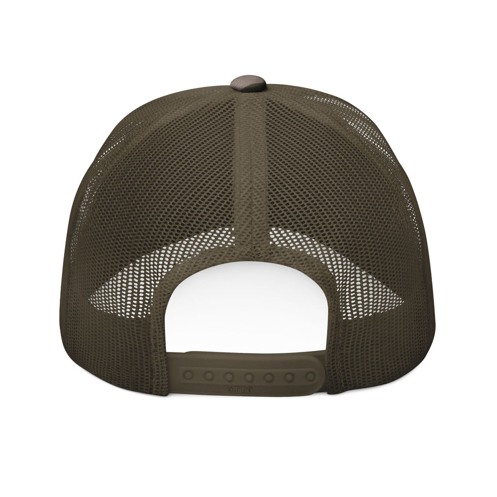 Embroidered Camouflage Trucker Hat - Outdoor Adventure Cap