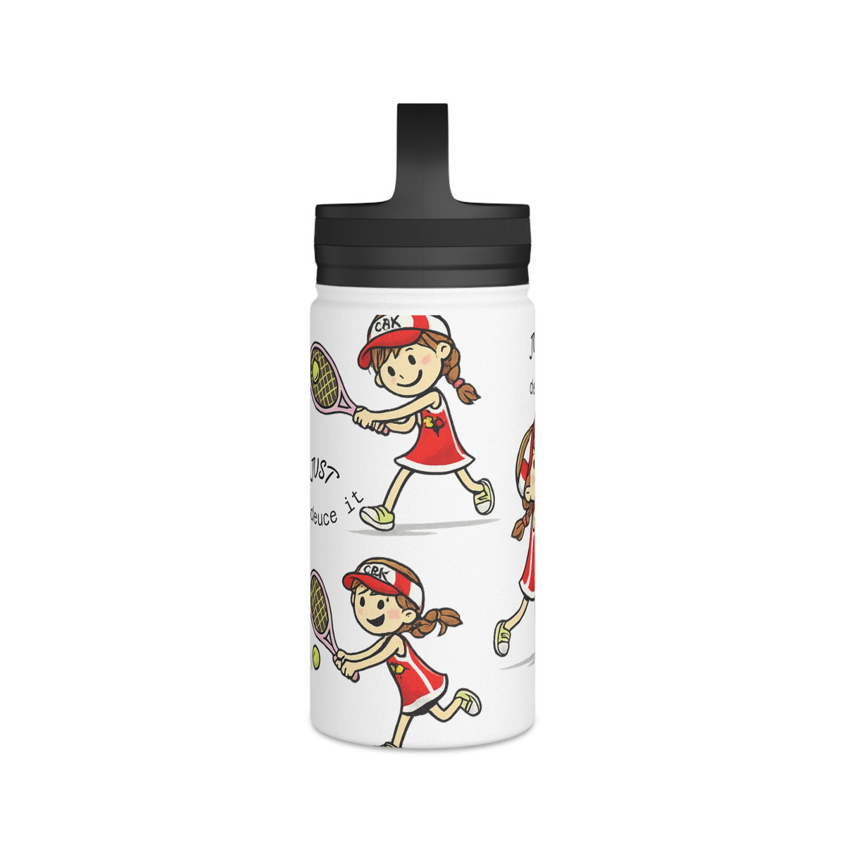 Stainless Steel Water Bottle, Handle Lid