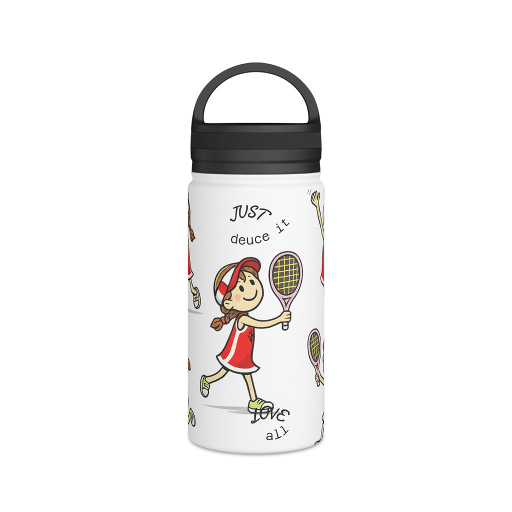 Stainless Steel Water Bottle, Handle Lid