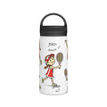 Stainless Steel Water Bottle, Handle Lid