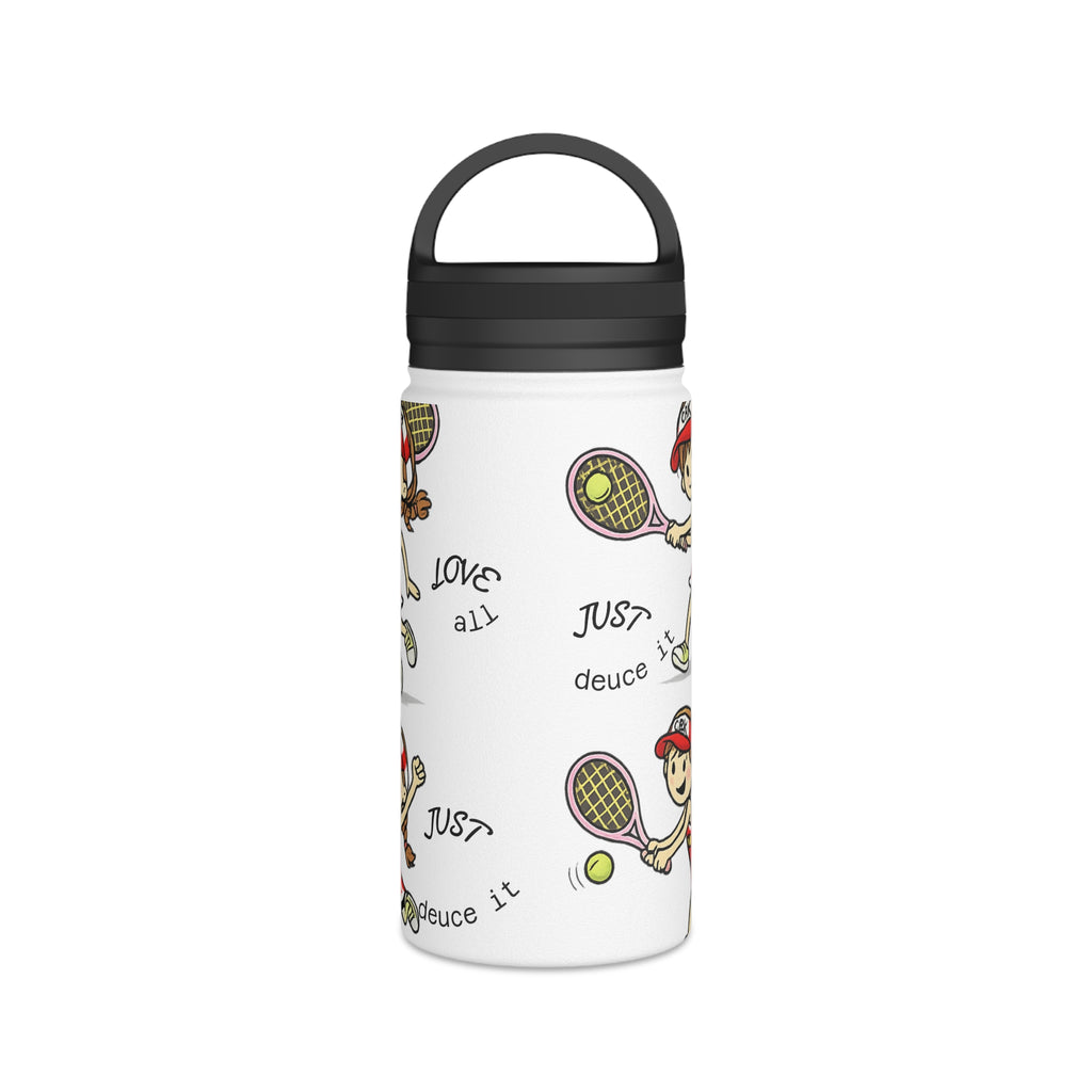 Stainless Steel Water Bottle, Handle Lid
