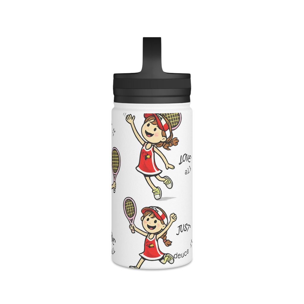 Stainless Steel Water Bottle, Handle Lid