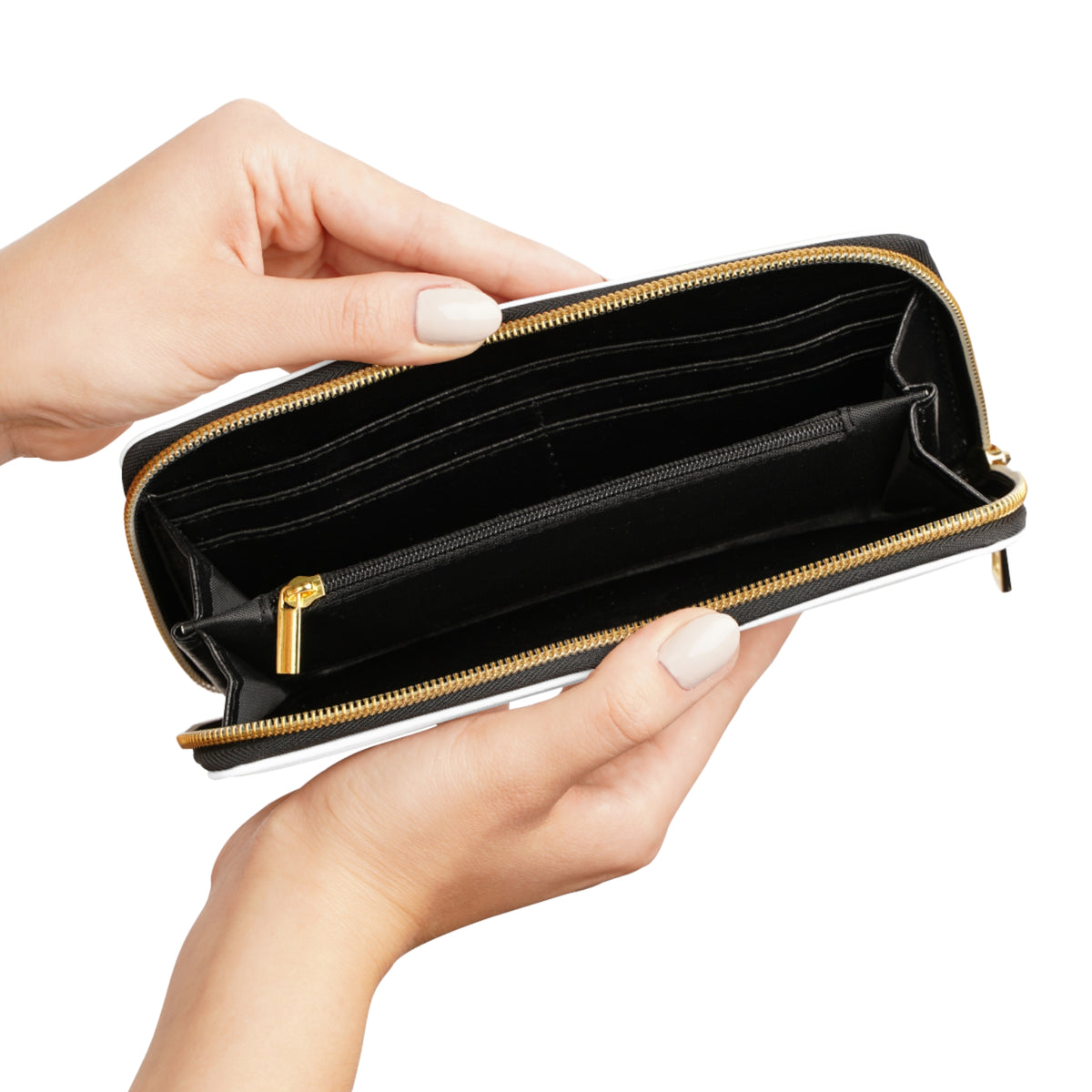 Breast Cancer Isn’t for Weenies Zipper Wallet — Pink Dachshund Awareness Wallet