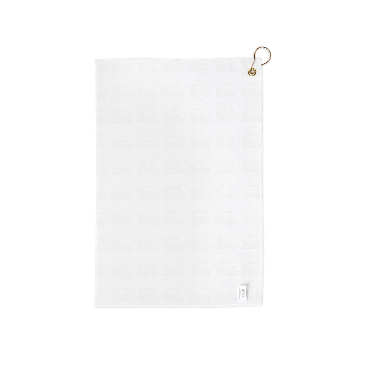 Golf Cart Pattern Golf Towel — Microfiber Club Towel with Grommet & Clip