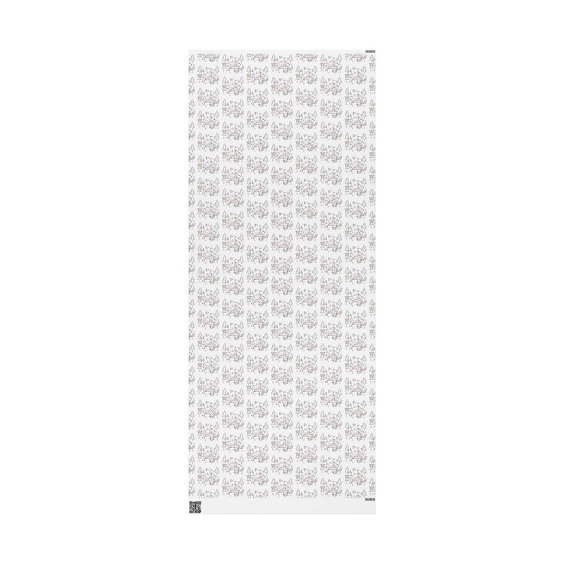 Woodland Animals Wrapping Paper-zoom-