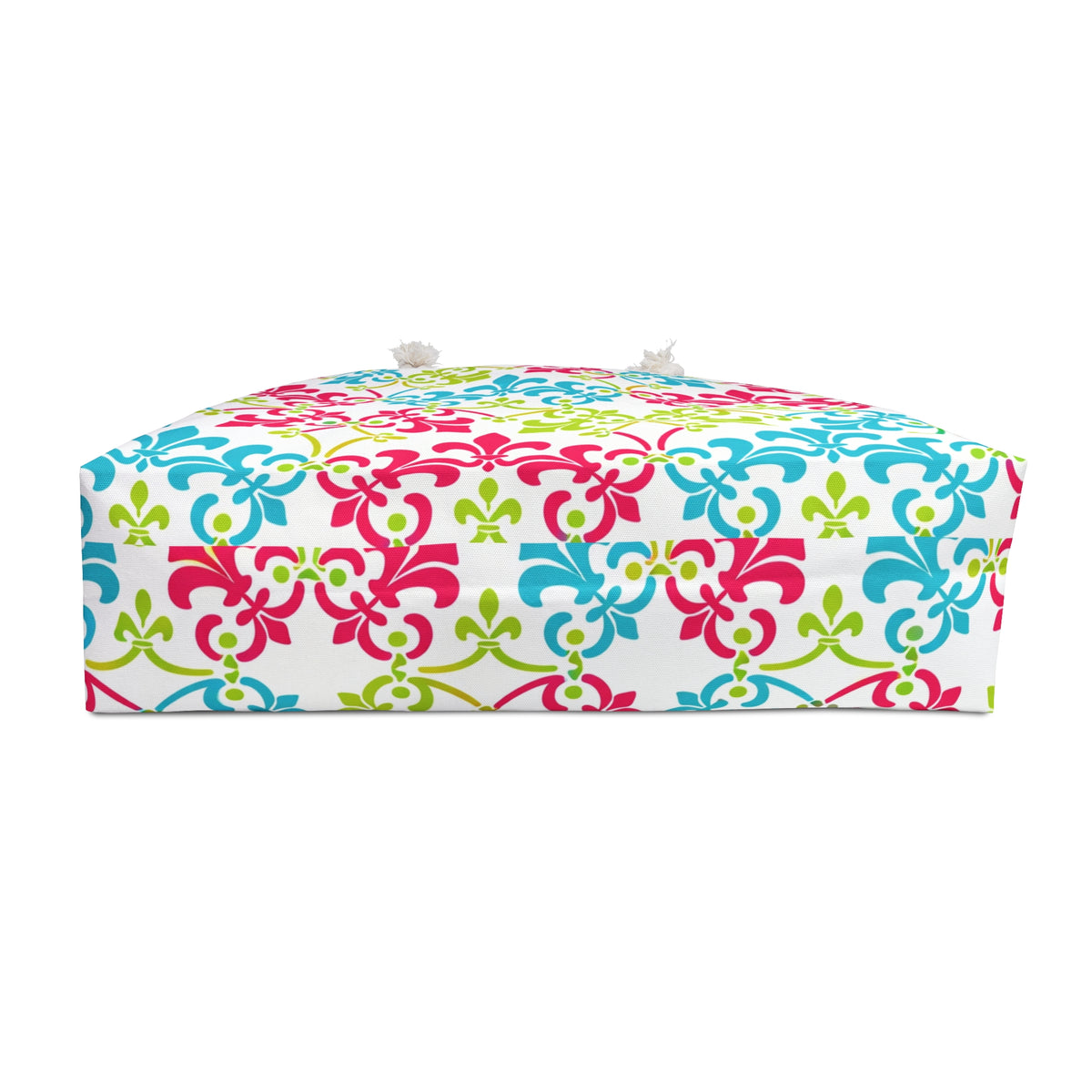 Colorful Damask Weekender Bag – Bright Floral Travel Tote