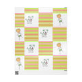 A boy and his dog summertime fun gift wrap — Playful Green and  Pink Wrapping Paper for Children's Birthdays