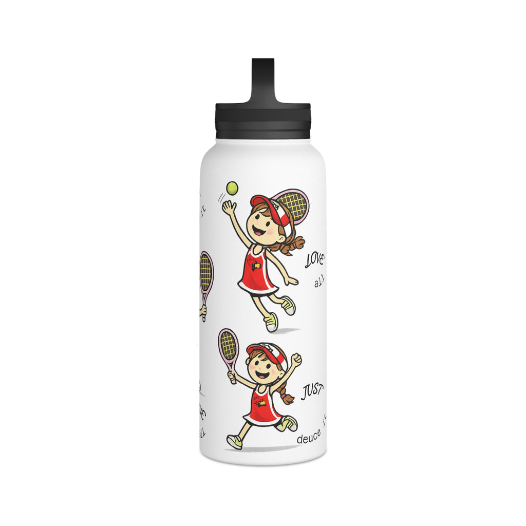 Stainless Steel Water Bottle, Handle Lid
