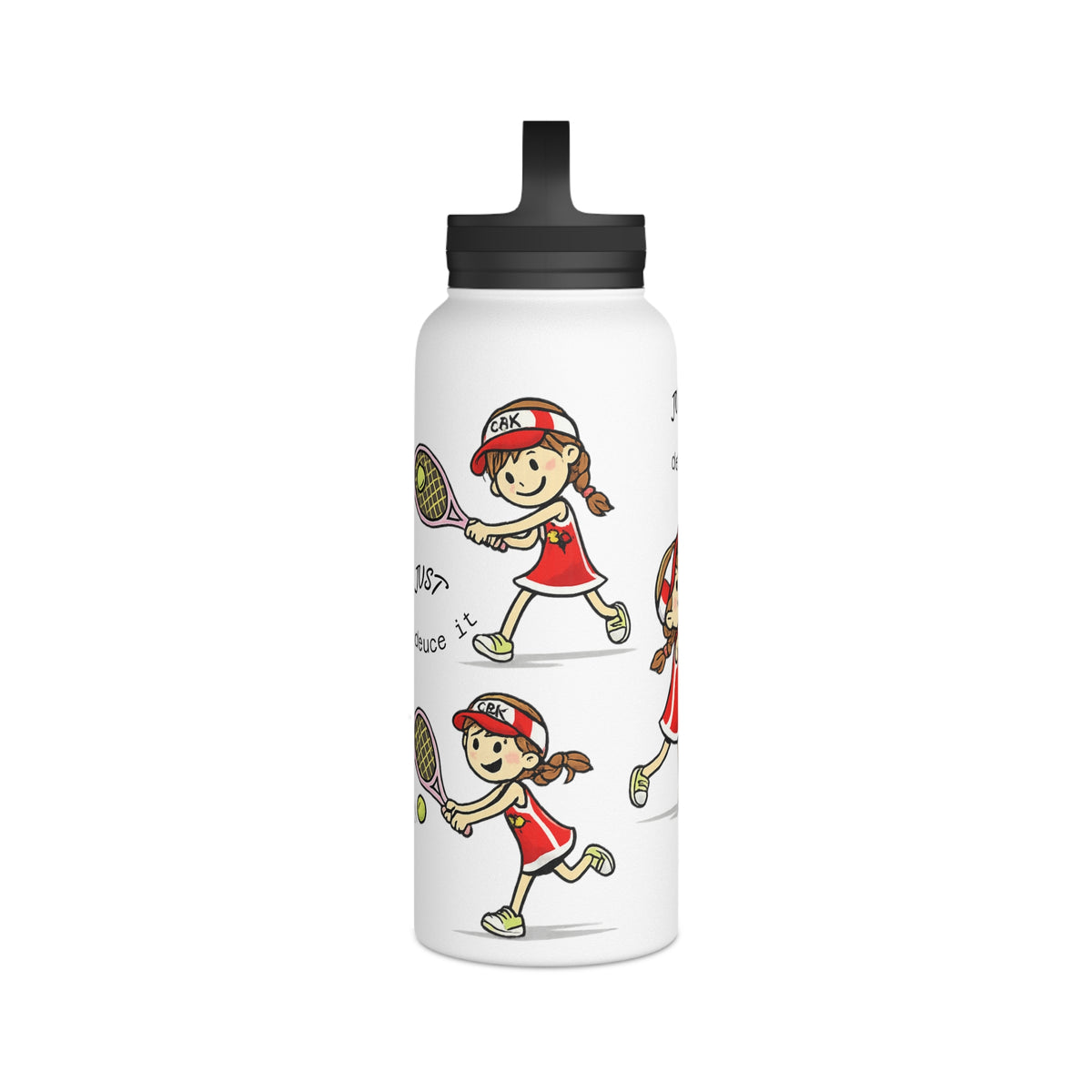 Stainless Steel Water Bottle, Handle Lid