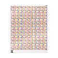 Rainbow Fleur-de-Lis Wrapping Paper — Floral Mardi Gras Gift Wrap