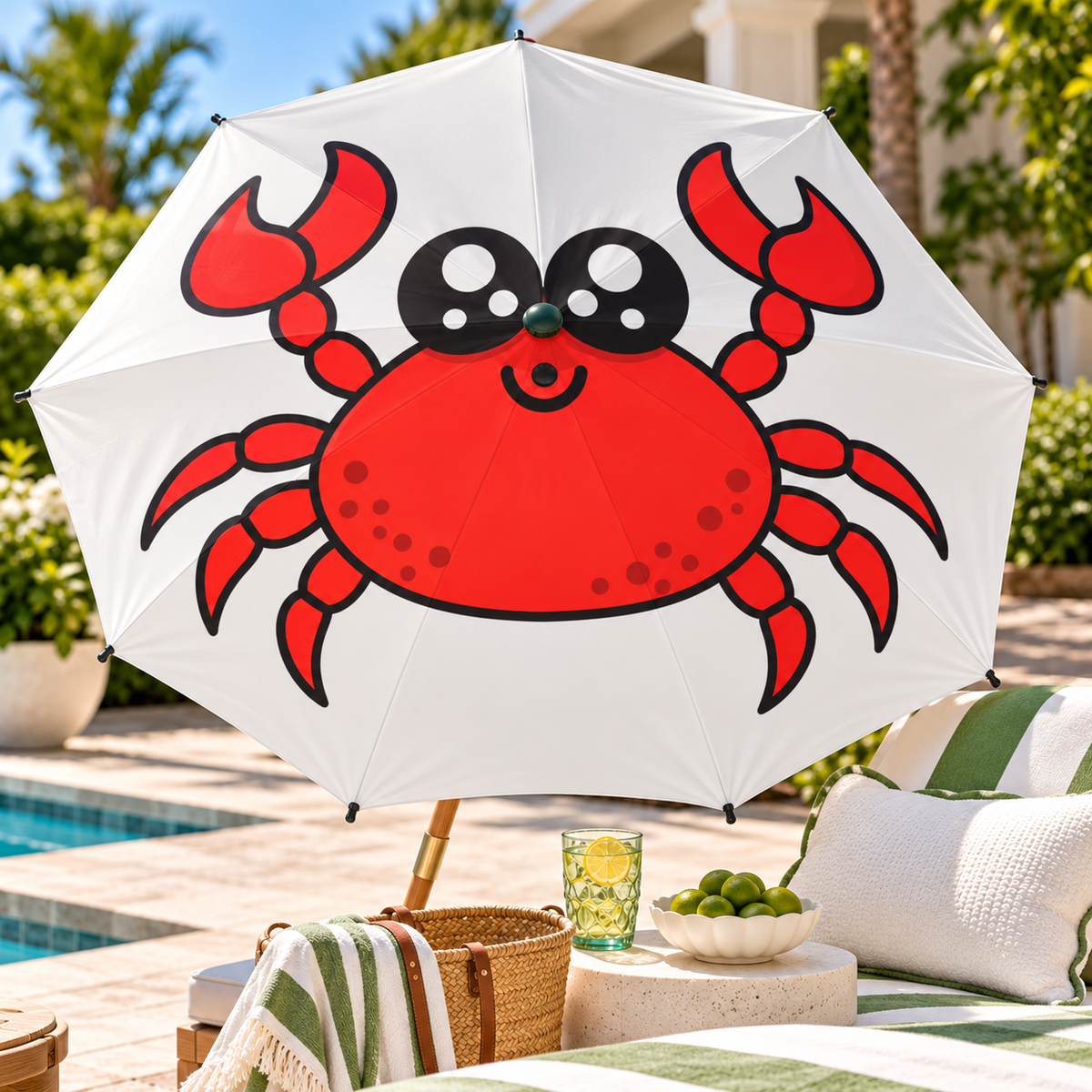 Red Crab Umbrella