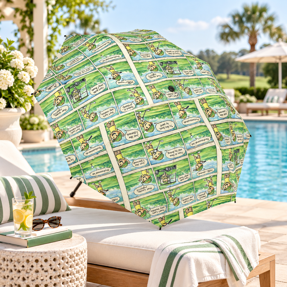 Comic Strip Umbrella