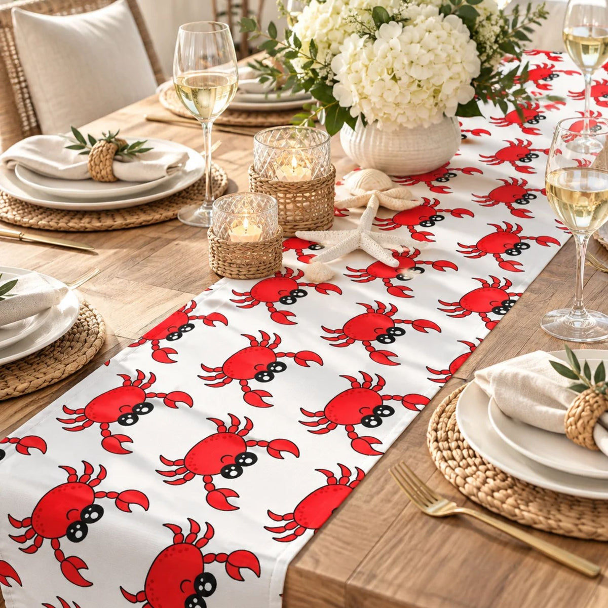 Crab Table Runner